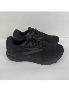 Brooks Ghost 16 Womens Size 8 Wide D Black Ebony Running Shoes Sneakers